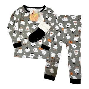 NWT Milkberry Halloween Bamboo PJ Set Size 24 months